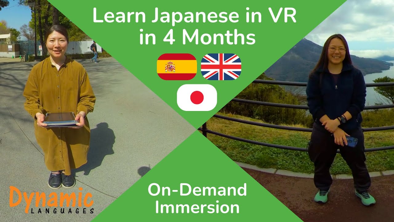 VR Language Learning with 8K3D Immersive Media | DYNAMIC LANGUAGES