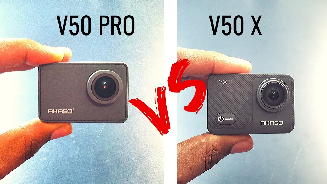 Akaso V50 Pro vs Akaso V50 X |Budget Action Cameras 2020|