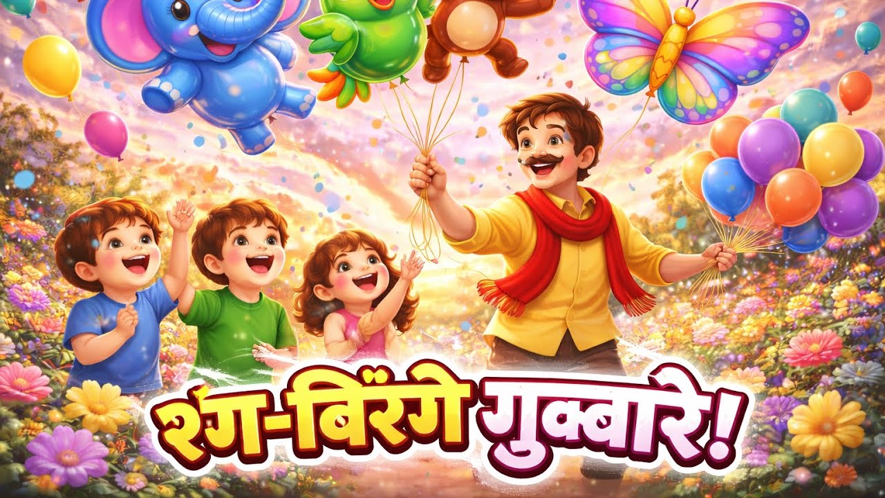 Rang birangi gubbare dj remix!  #Gubbarewala#gubbarewala#kidsvideo #kidssongs #kidslearning 