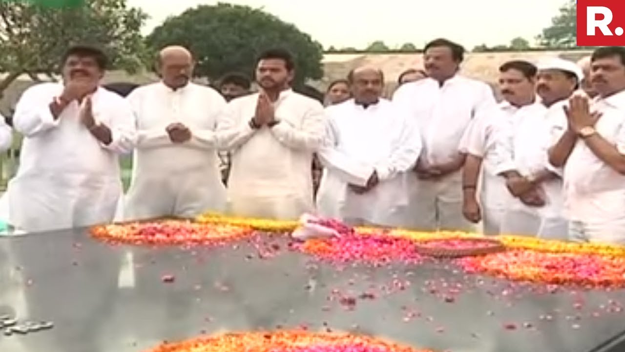 TDP MPs Protest At Rajghat | Andhra Pradesh Special Status Issue