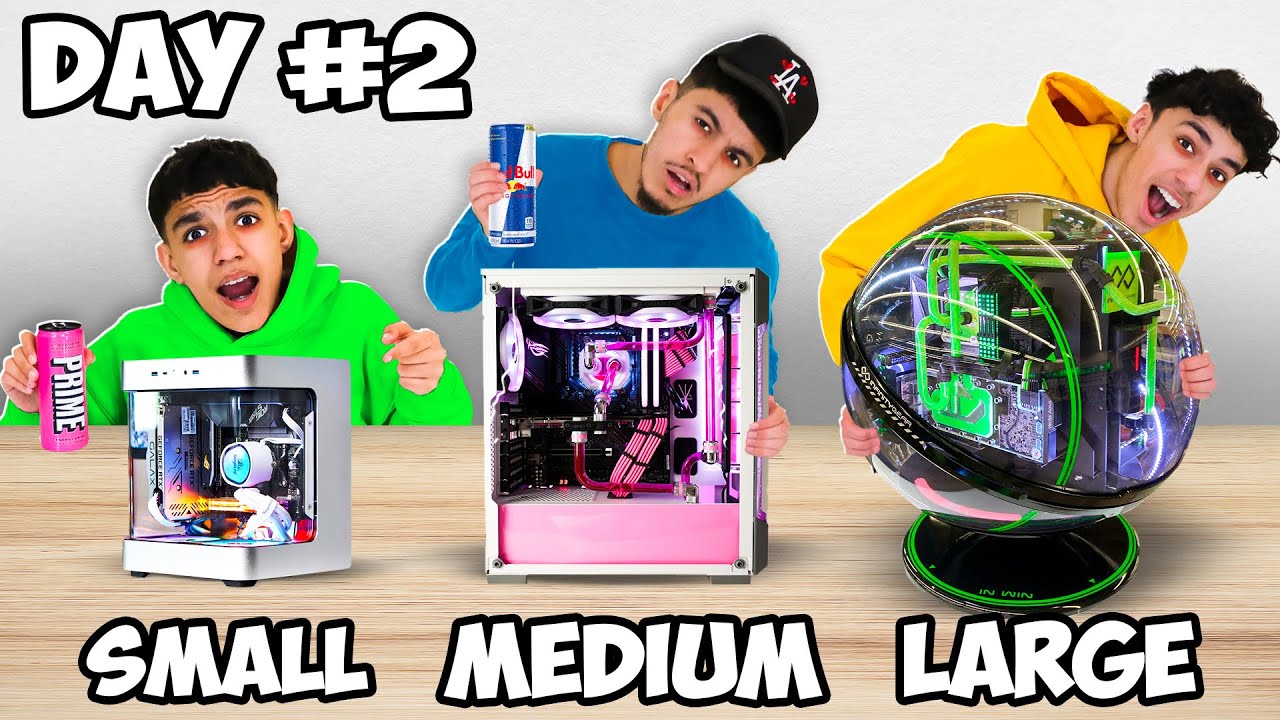 Last To Stop Playing Fortnite With Big VS Small Gaming PC's Wins $1,000!