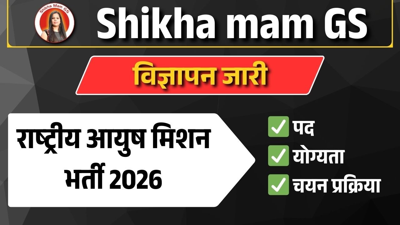 Rashtriya Ayush Mission Vacancy | राष्ट्रीय आयुष मिशन भर्ती 2026 | #newvacancy2026