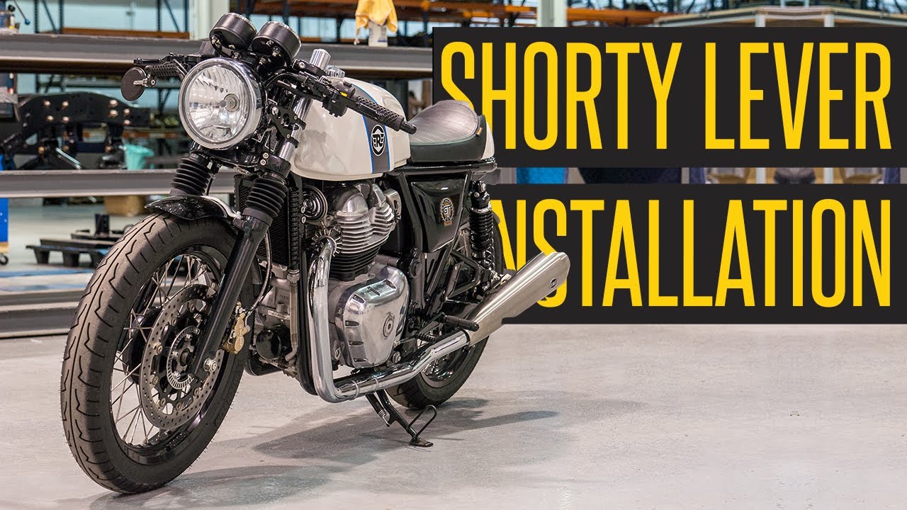 How To Install Adjustable Clutch / Brake Levers On Royal Enfield Continental GT 650