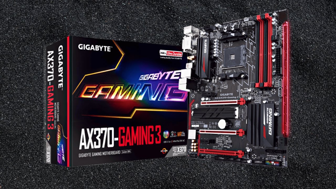 Unboxing GIGABYTE GA-AX370-Gaming K3 AM4 Motherboard