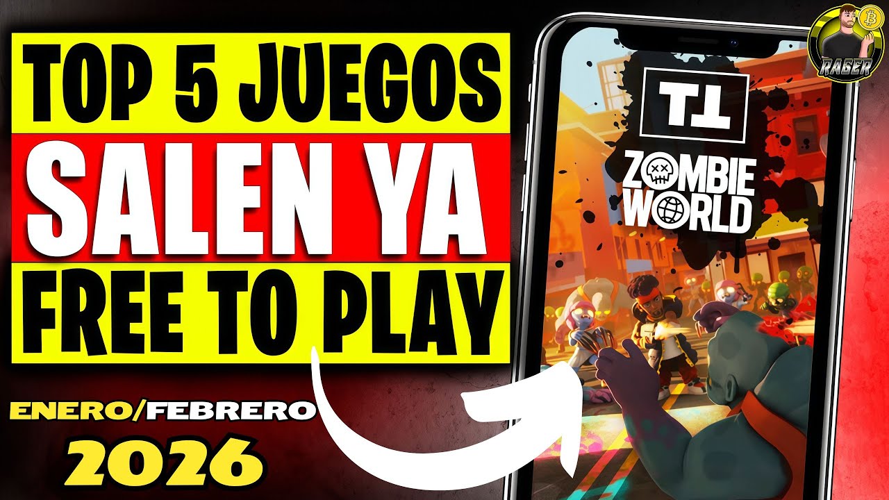 🚀 TOP 5 Juegos NFT NUEVOS Que SALEN YA 💥FREE TO PLAY 2026💥