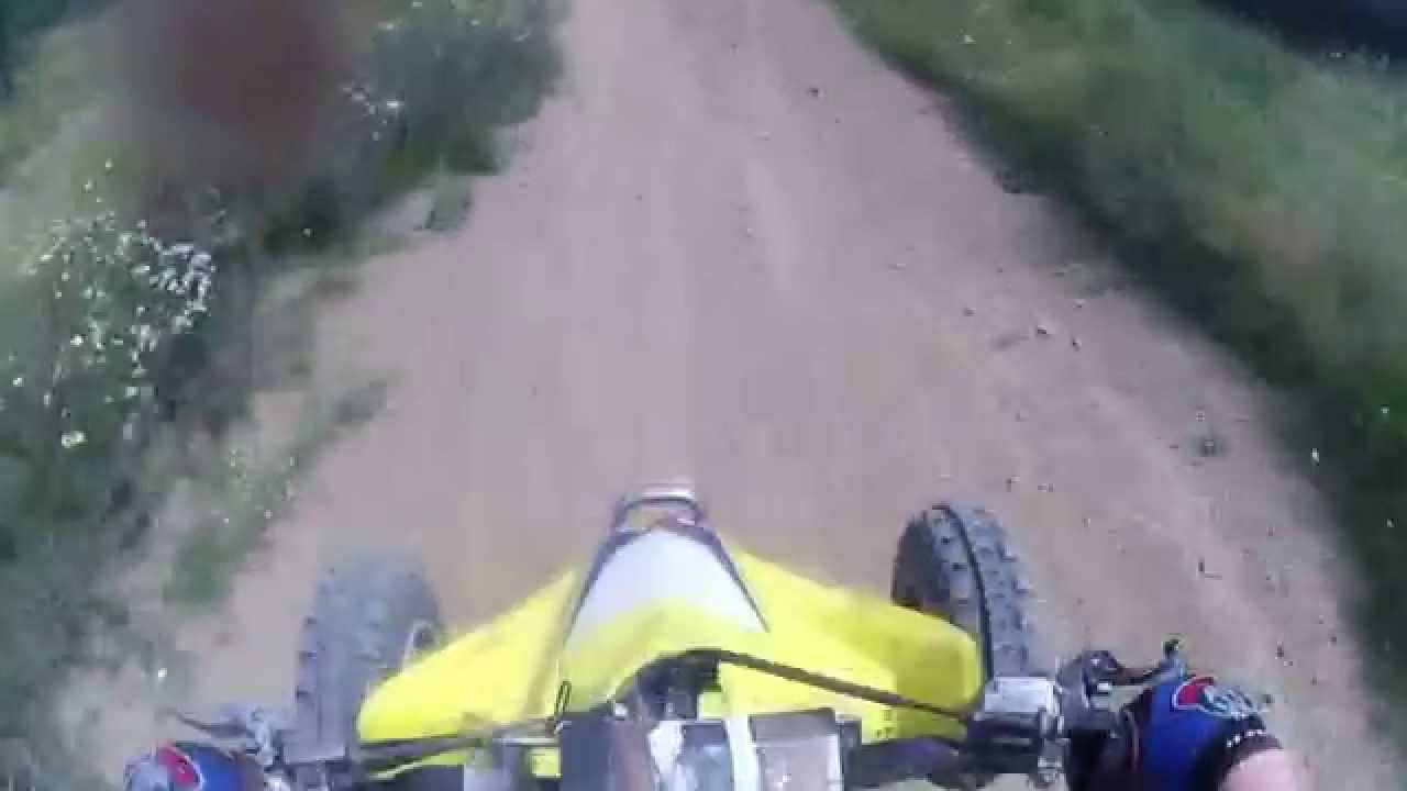 Tor mx przykiec ltr/ktm 380 quad...zbyt bogata mieszanka...