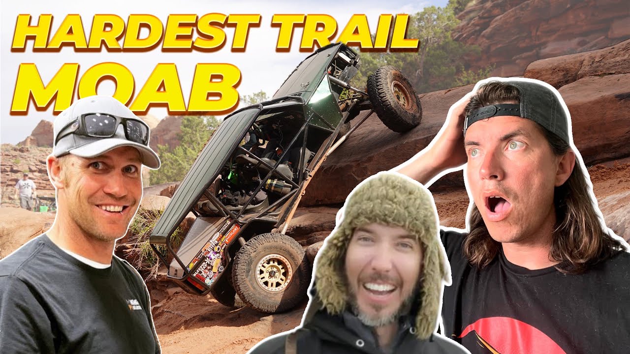 @bleepinjeep took me to the Hardest trail in Moab | Pritchett Canyon