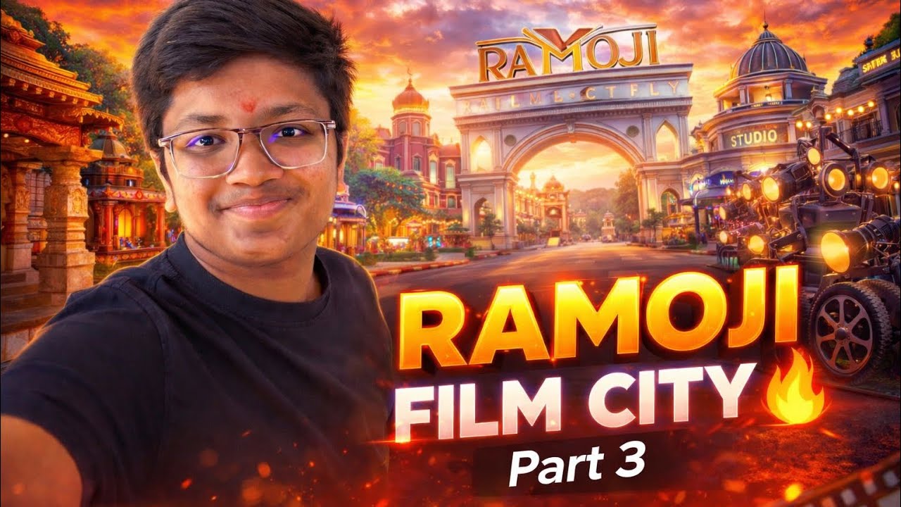 Inside Ramoji Movie Magic 🎬✨ How Movies Are Made! | School trip Part 3