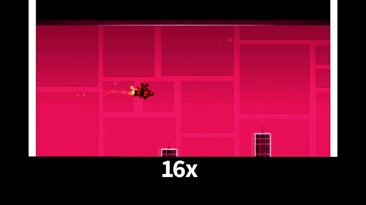 Geometry dash stereo madness 4x to 128x speed