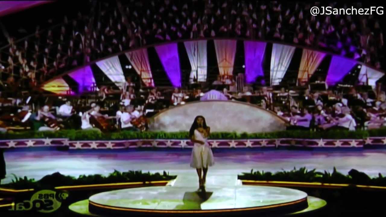 Jessica Sanchez - God Bless America - PBS National Memorial Day Concert (05.27.12)