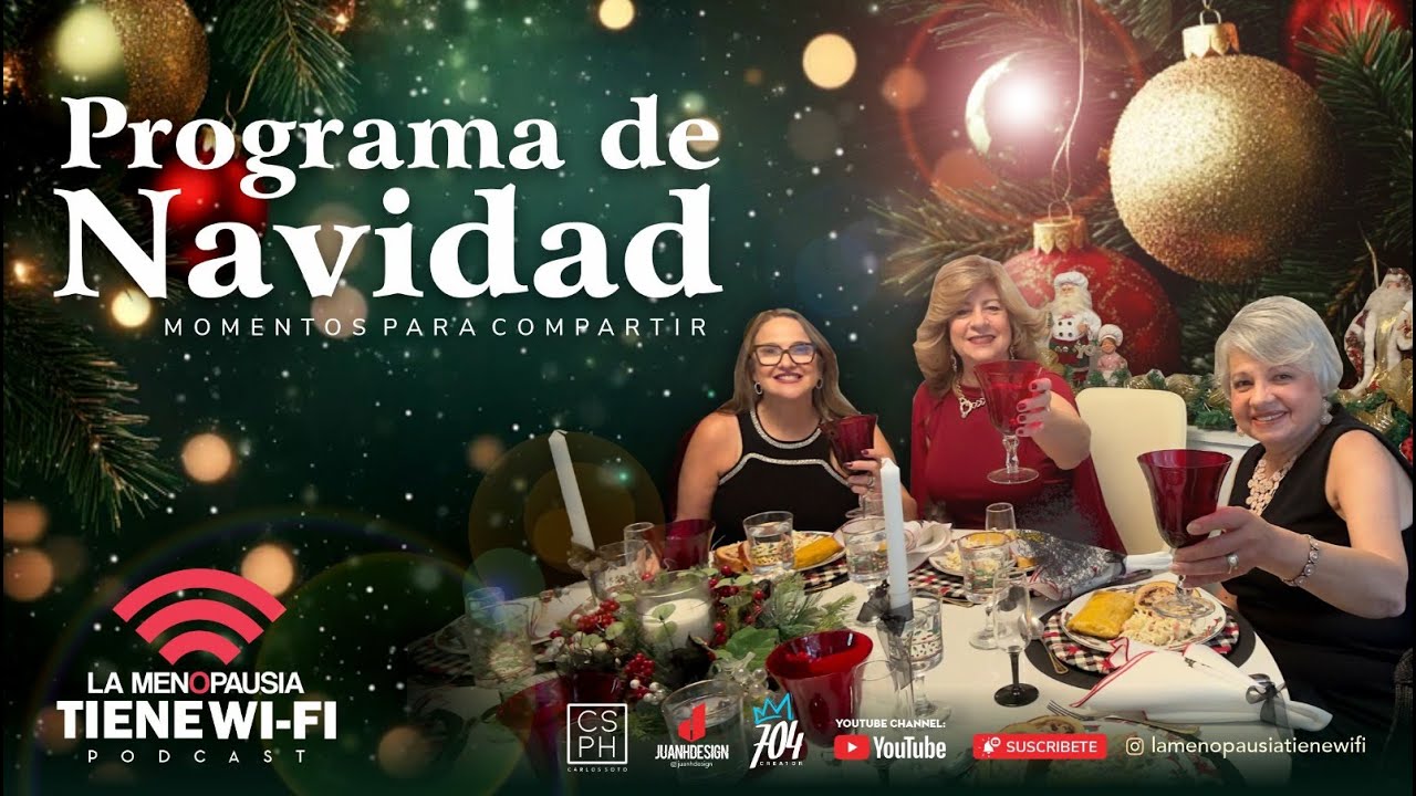 Especial de Navidad | Anécdotas y momentos cómicos con el equipo | La Menopausia Tiene WiFi Podcast