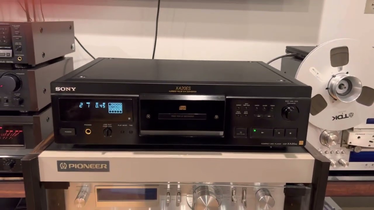 SONY cdp-xa20ES cd player