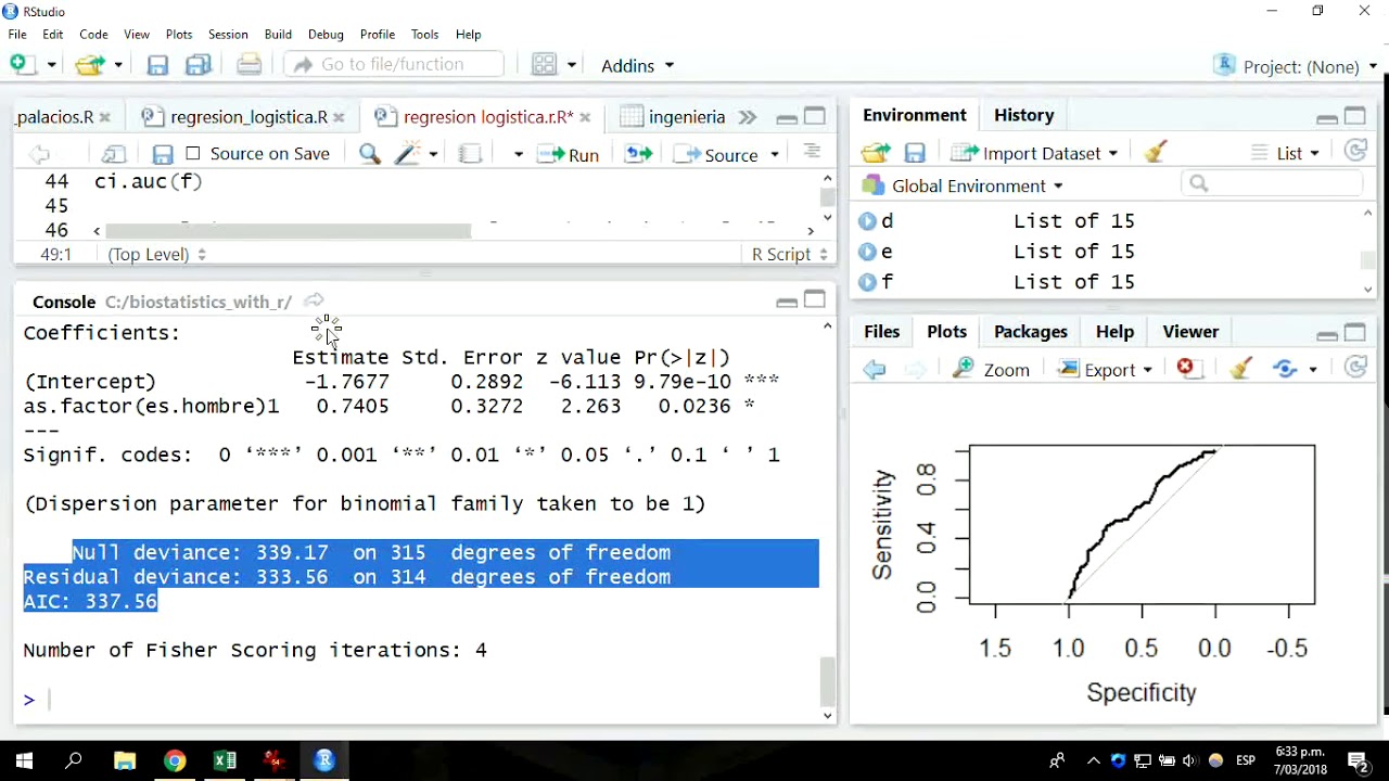 Regresión Logística con RStudio
