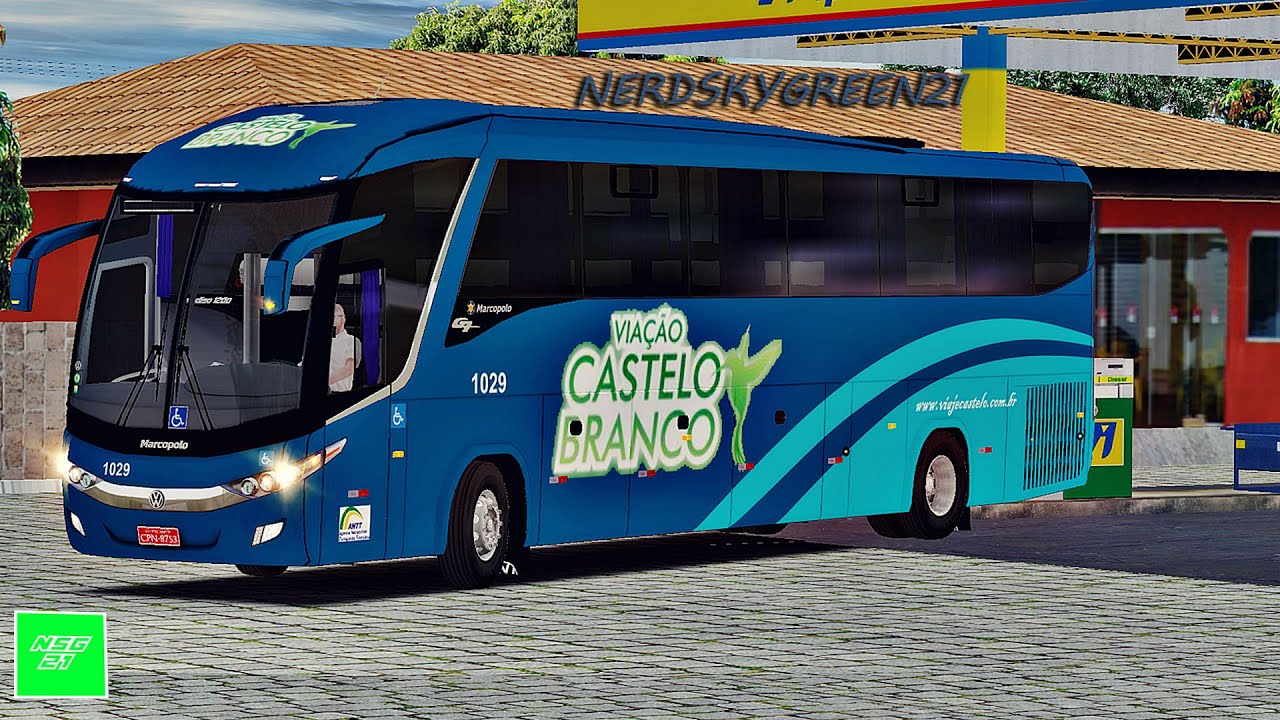 [OMSI 2] Marcopolo Paradiso G7 1200 VW 18.330 OT +G27/ Viação Castelo Branco | Brasil Viagem