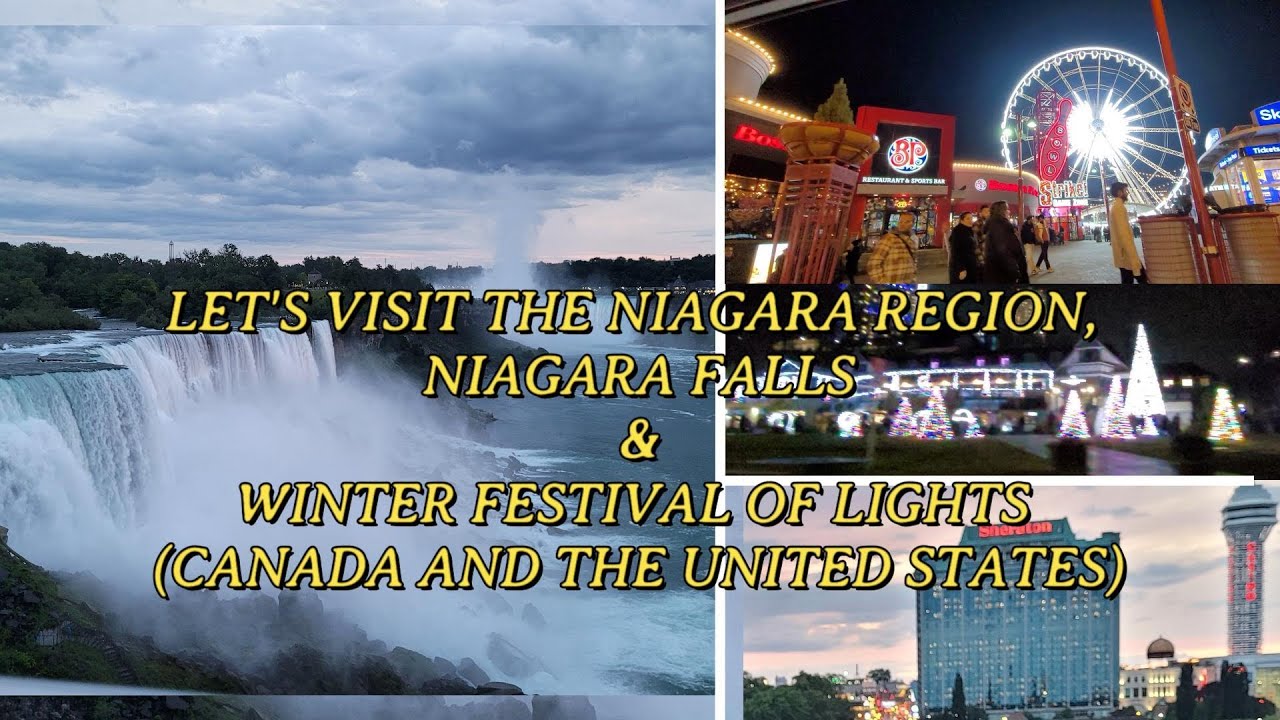 Winter Festival of Lights - Niagara Falls, Canada.