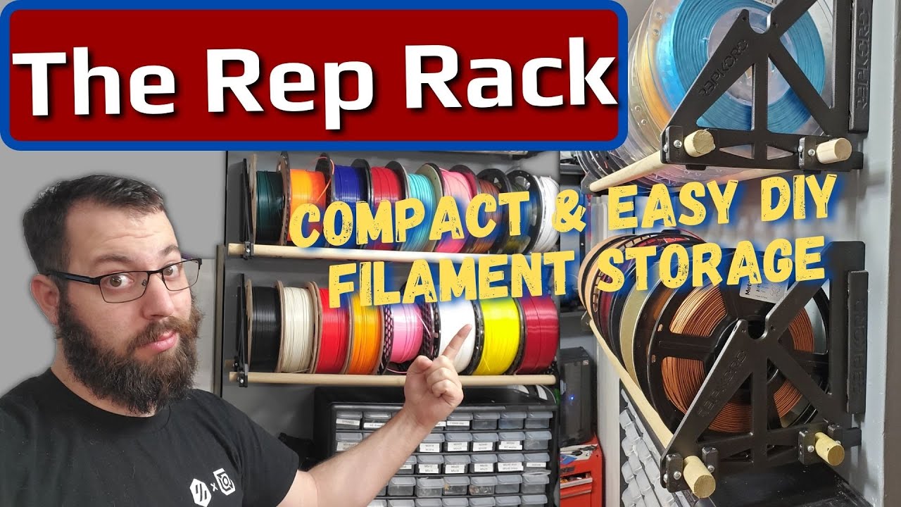 The RepRack - Cheap and Easy Wall Mounted Storage