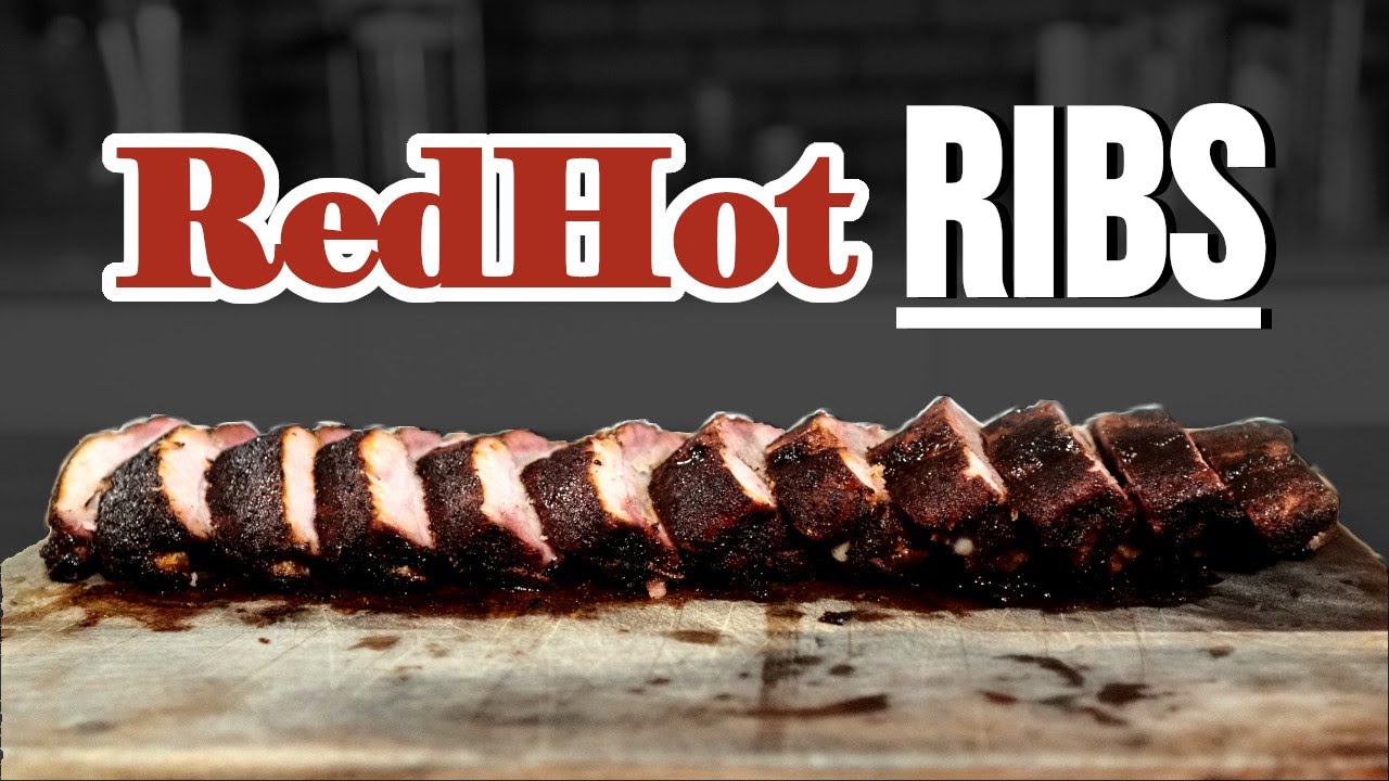 EASY Smoked Pork Ribs Buffalo style