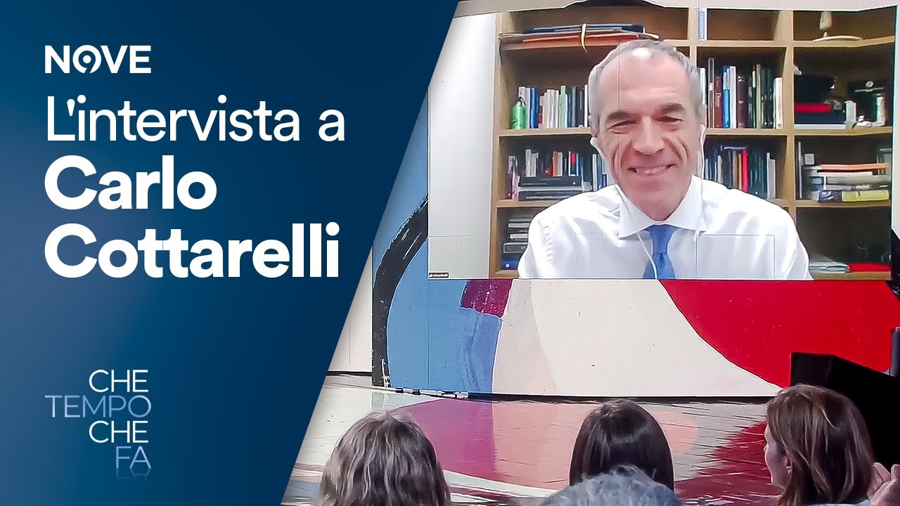 L'intervista a Carlo Cottarelli | Che tempo che fa