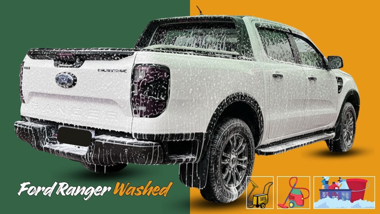 First Wash! Filthy 2023 Ford Ranger Transformation | Pure ASMR Detailing