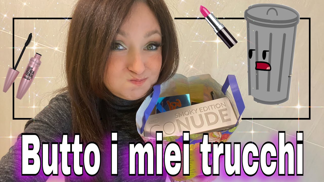🗑️ DECLUTTERING ITA #makeupcollection 🗑️ TENGO O BUTTO? | One B Quen