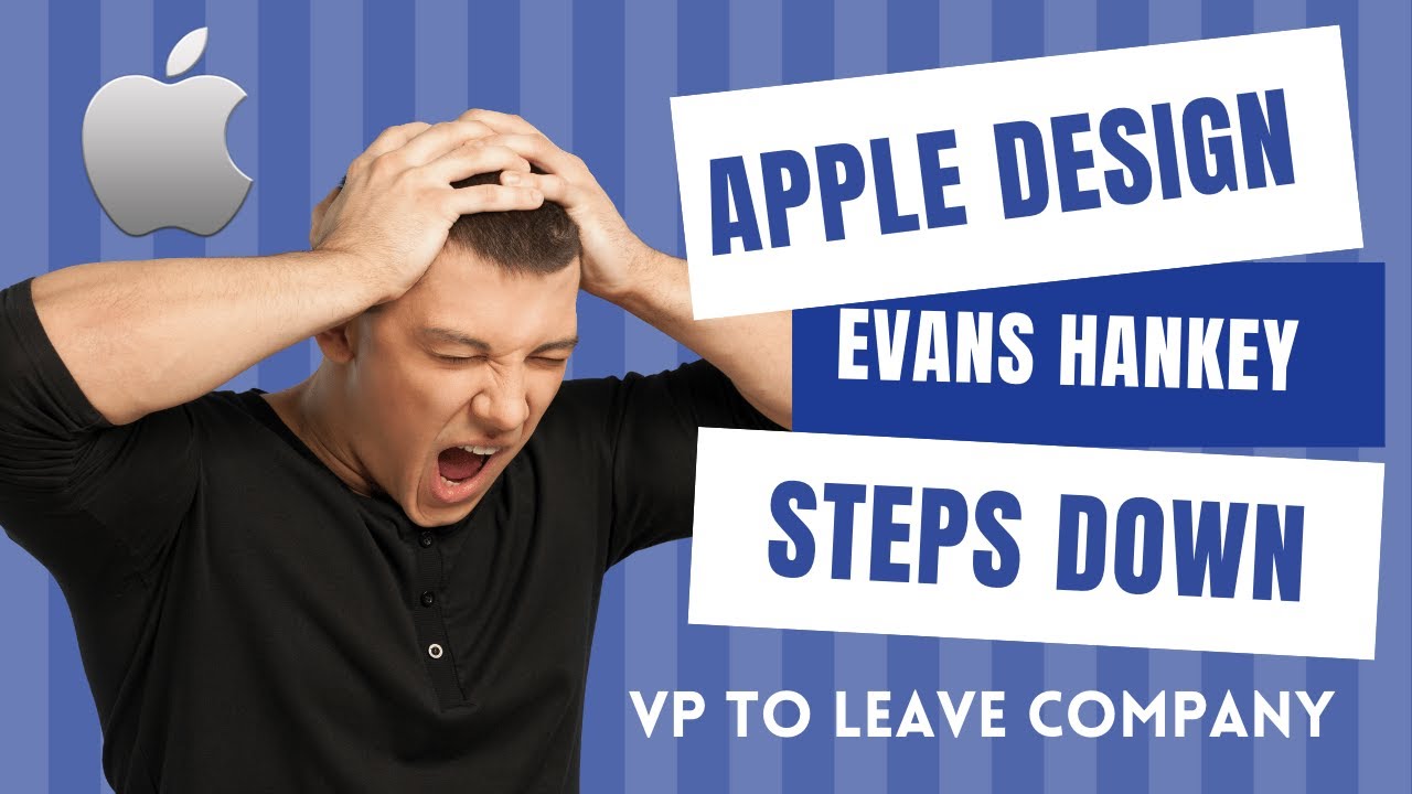 Evans Hankey, Apple's VP Industrial Design Leaves The Cupertino Company! Converge Media :: #shorts