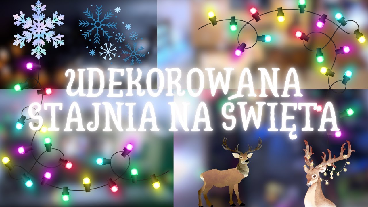 Moja stajnia w świątecznym klimacie 🎄🐎🦌✨