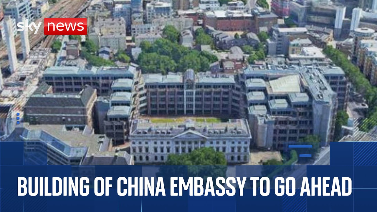 News conference on Chinese 'super embassy' in London