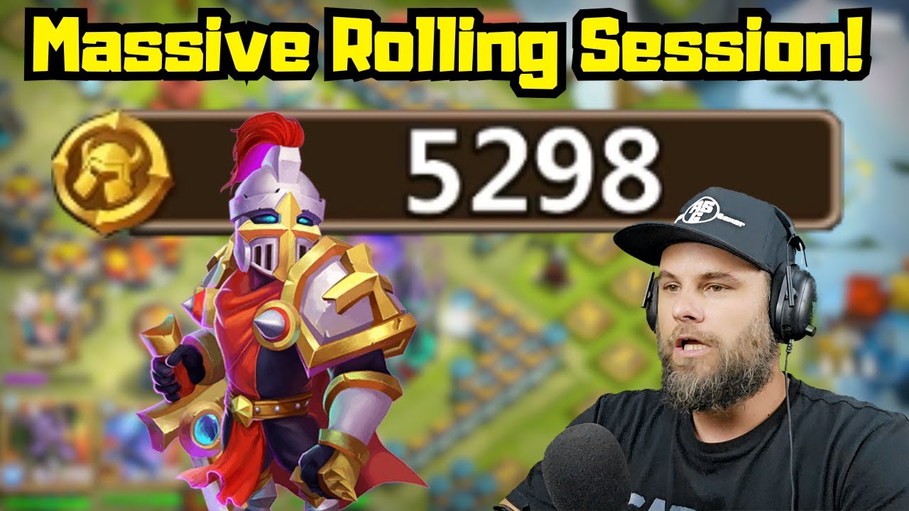 Rolling 2944 Heroes for 5 Paladin | Castle Clash