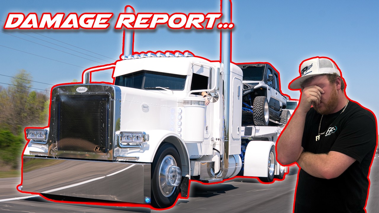 Я разбил свой Peterbilt 379.....