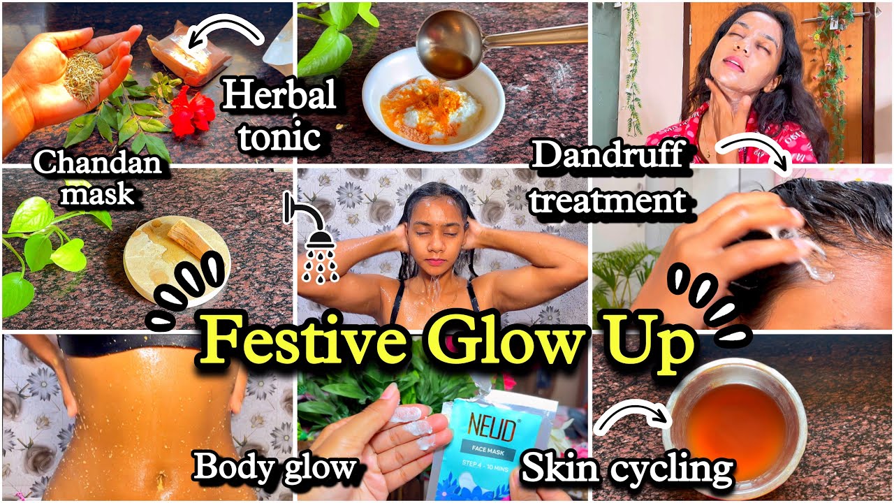 Festive Glow Up 🌸🪔✨💦 ... body glow, facial, skin prep, underarm pigment and more...