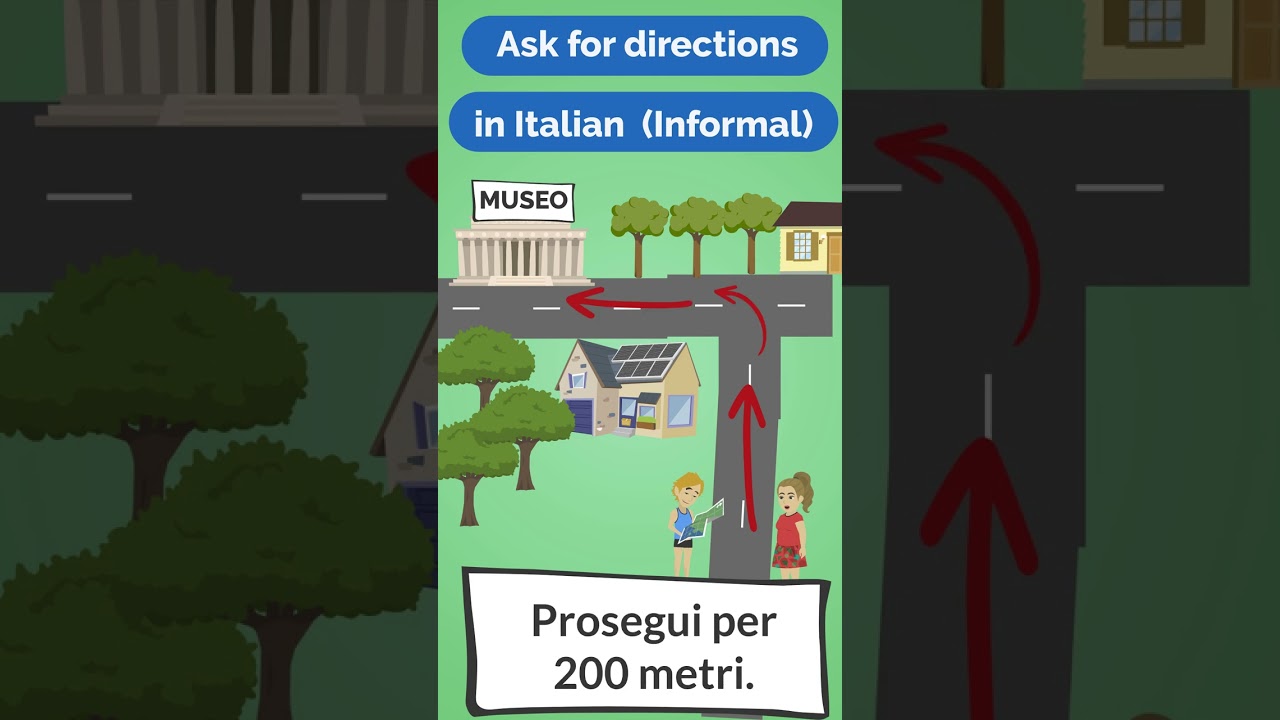 How to ask for Directions in Italian 🗺️
