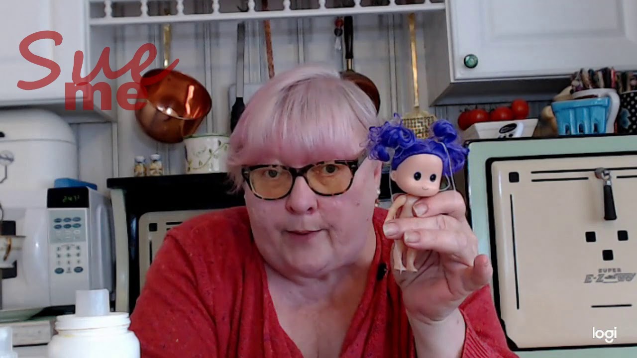 Cleaning and Styling Saran Doll Hair