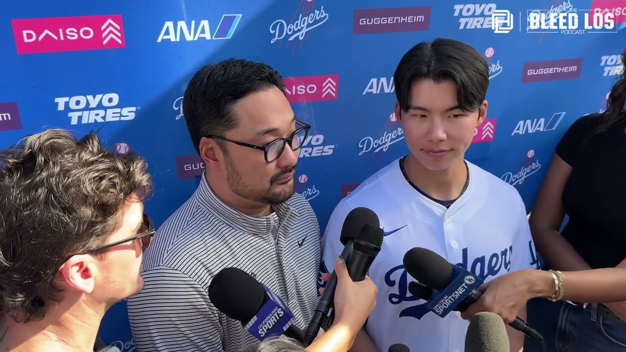 Dodger Fest: Hyeseong Kim discusses  what he’s looking to improve next season with Dodgers