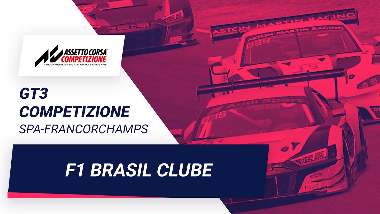 F1 Brasil Clube - GT3 Competizione | 1ª Etapa - Spa-Francorchamps | 2020/3