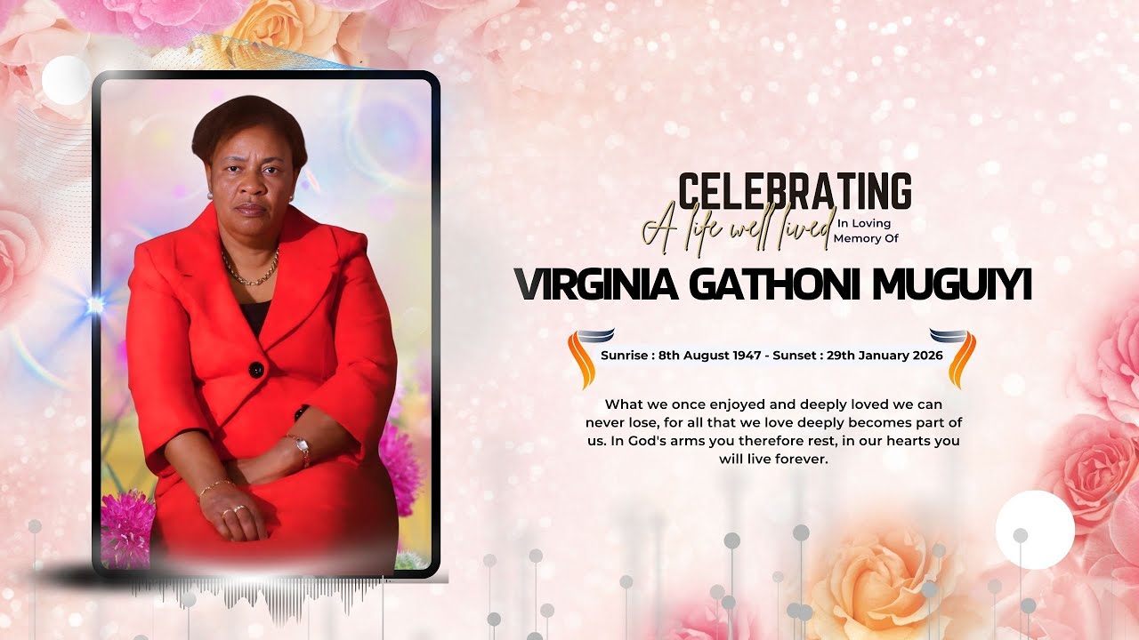 Celebrating the life of Virginia Gathoni Muguiyi