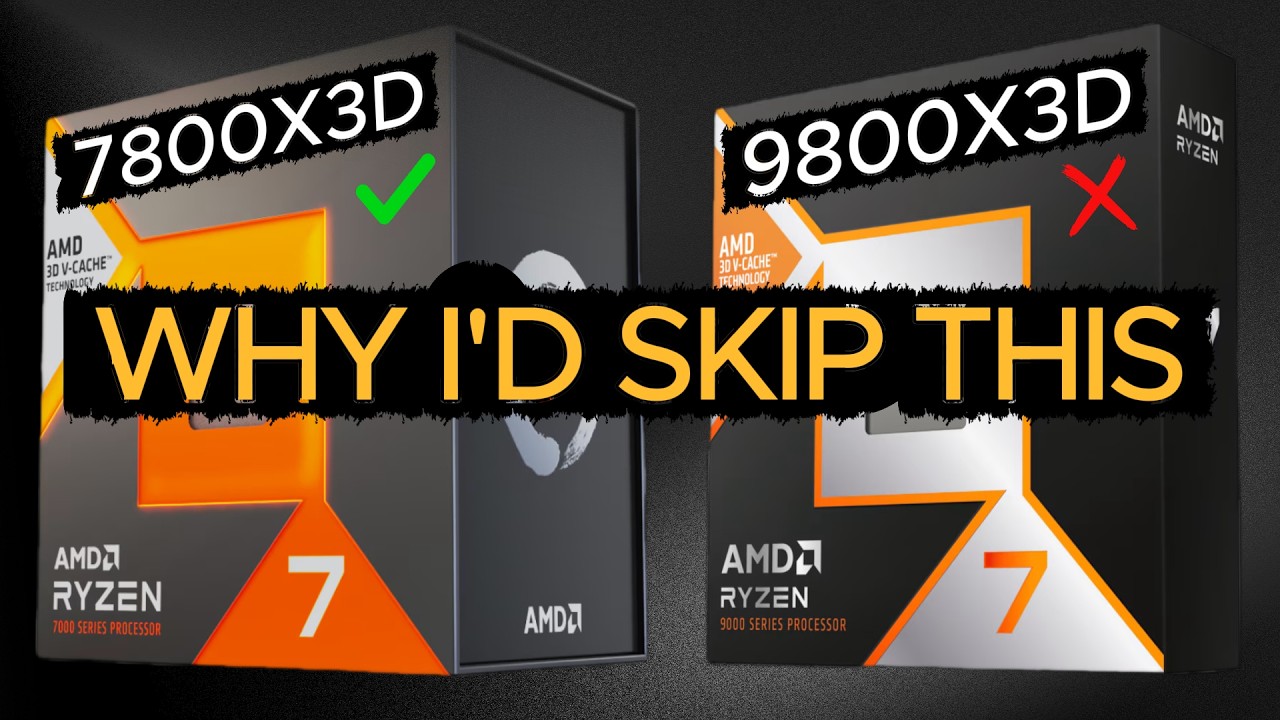 7800X3D против 9800X3D: почему я не планирую апгрейд в 2026 году