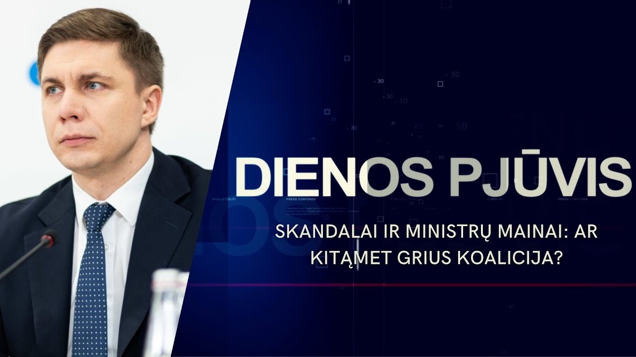 Skandalai ir ministrų mainai: ar kitąmet grius koalicija? | DIENOS PJŪVIS