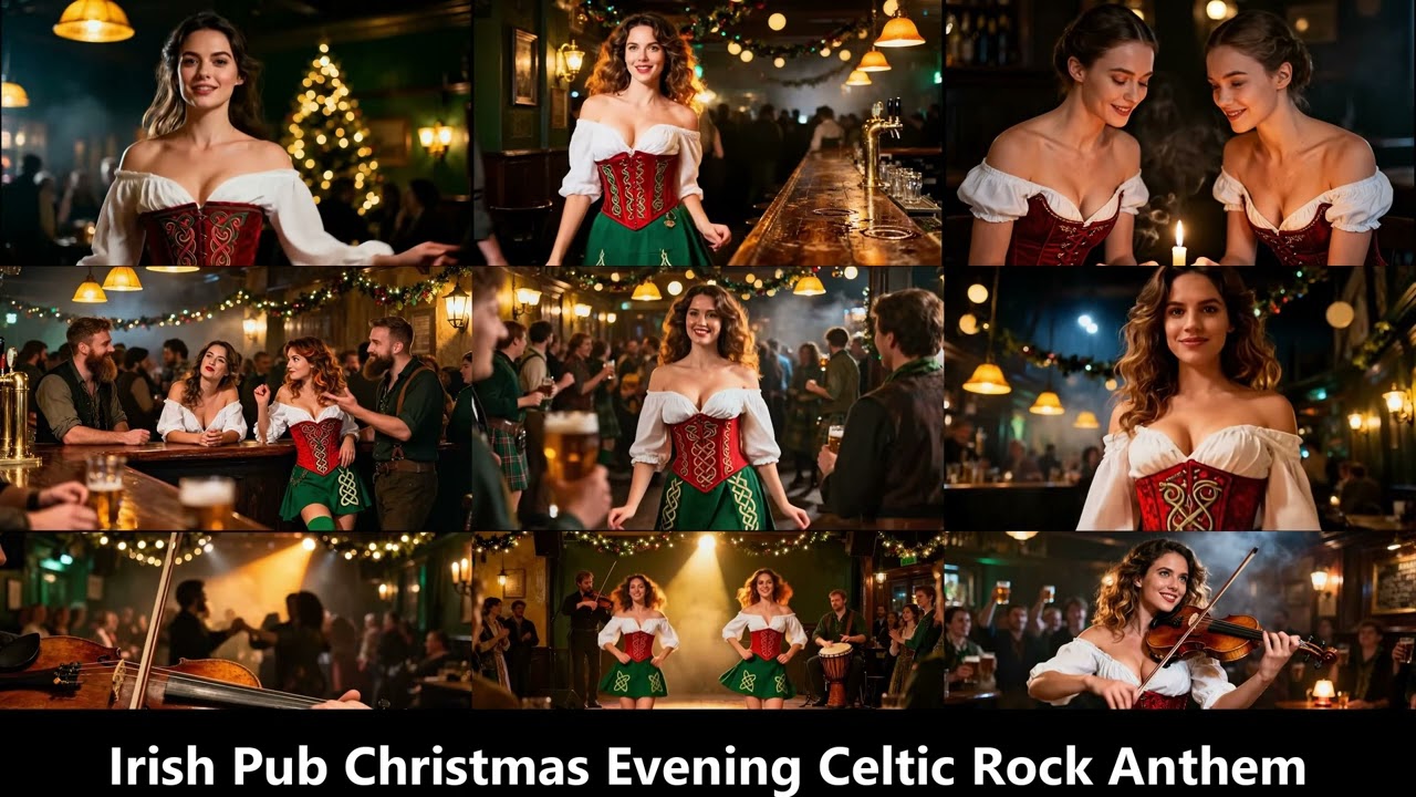 Irish Pub Christmas Evening Celtic Rock Anthem