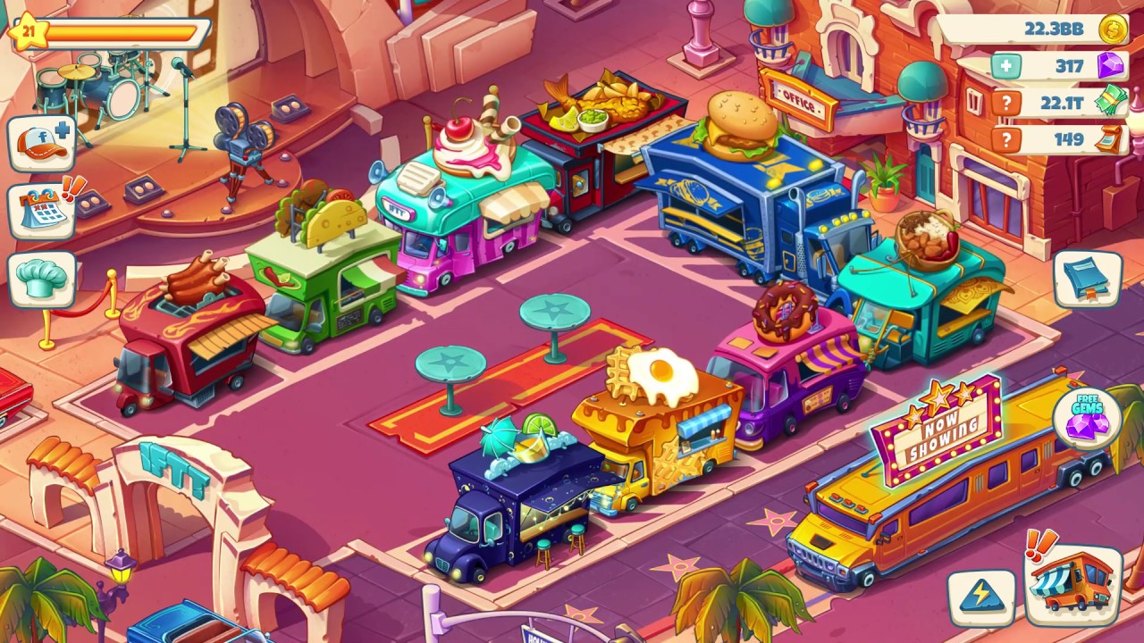 Idle Food Truck Tycoon (App Preview)