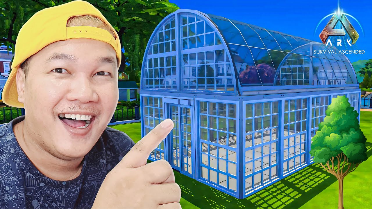 ខ្ញុំចាប់ផ្តើមសាងសង់Greenhouse ដាំដំណាំខ្នាតធំ​​ | ARK Survival Ascended Cambodia Part 47