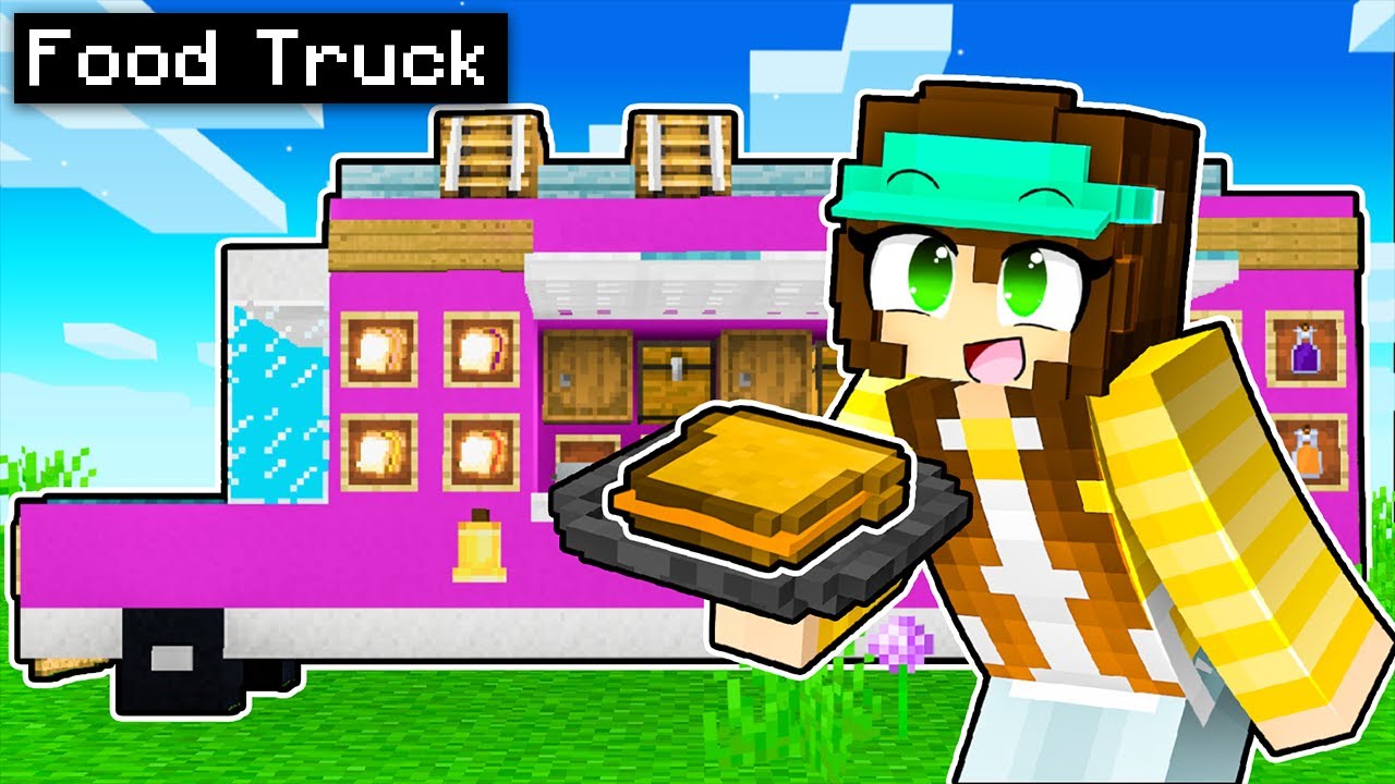 Opening a PB&J FOOD TRUCK in Minecraft