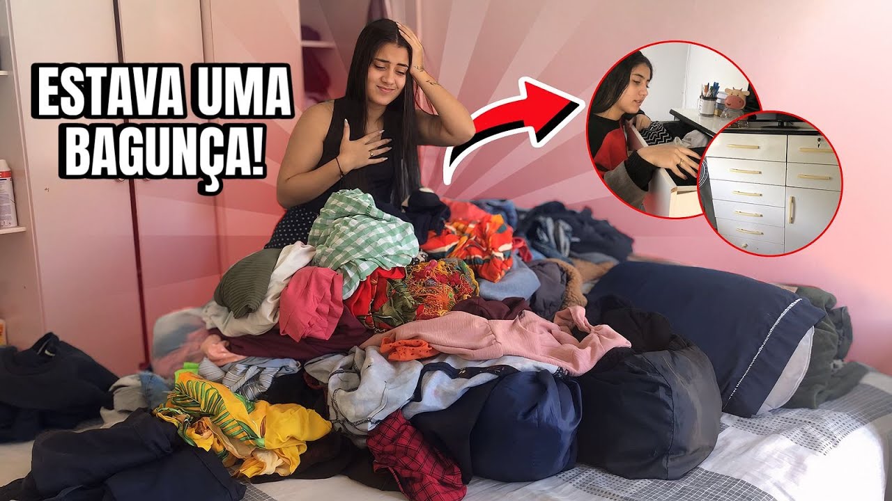 Faxina no guarda-roupa + organização REALISTA! 🧼👚