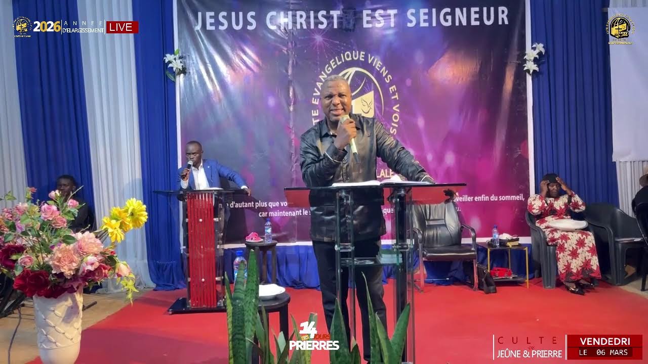CULTE  DU VENDREDI 06 MARS 2026