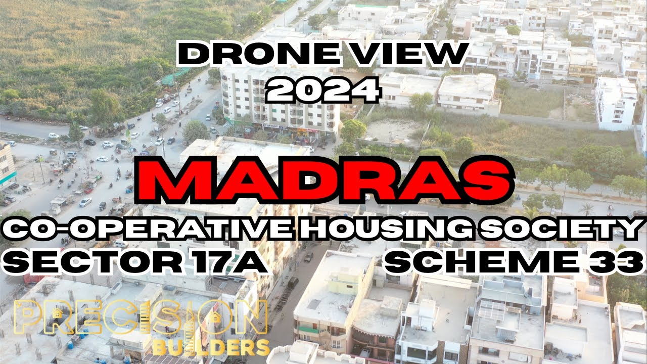 Madras Society Sector 17A Scheme 33 | Aerial View | Housing Society Tour | Precision Builders