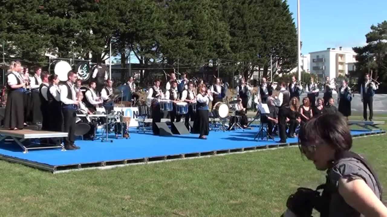 Bagad Landi - Lorient 2015 - Concours de 2de catégorie
