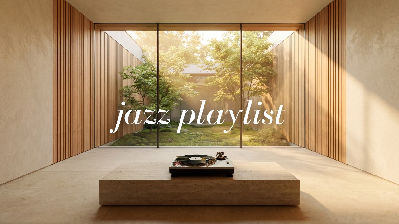 𝒑𝒍𝒂𝒚𝒍𝒊𝒔𝒕 🎷 틈새로 비치는 햇살처럼, 봄을 기다리는 잔잔한 재즈 | Slow Jazz Playlist