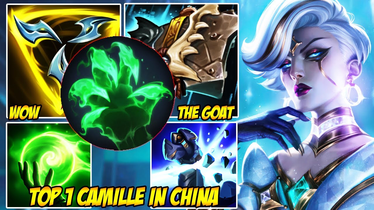 WILD RIFT CHINA TOP 1 CAMILLE - THE MOST BROKEN CAMILLE DAMAGE I’VE EVER SEEN