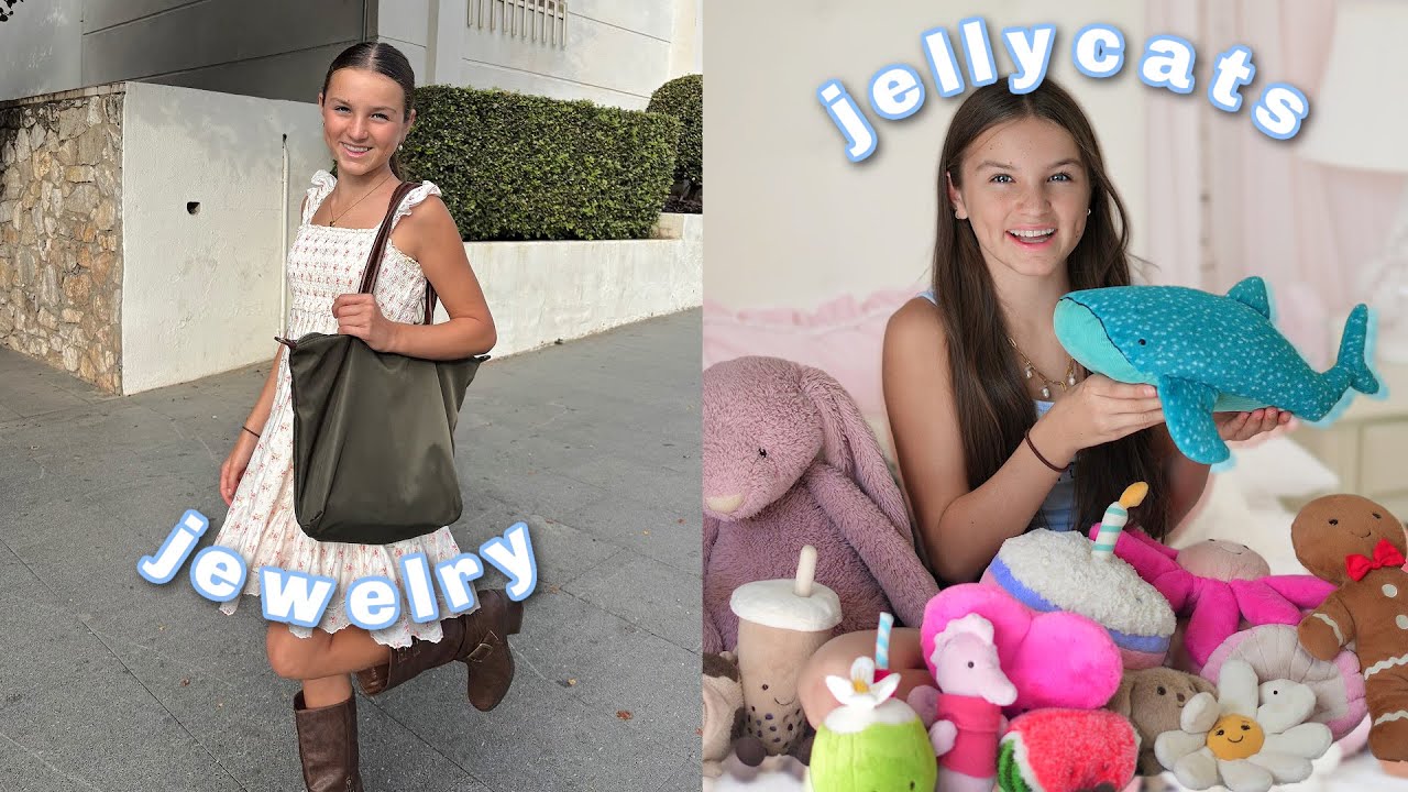 MAKING JEWELRY + HUGE JELLYCAT HAUL