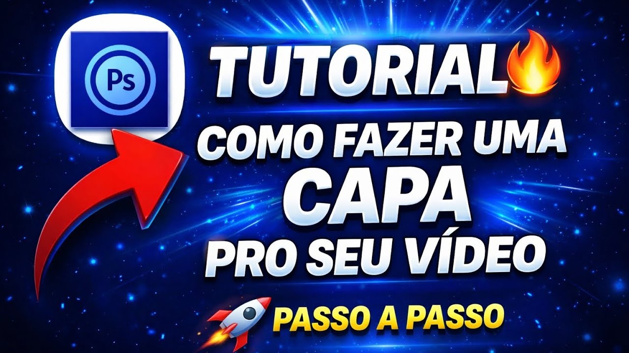Tutorial  como fazer uma capa pra YouTube 2026