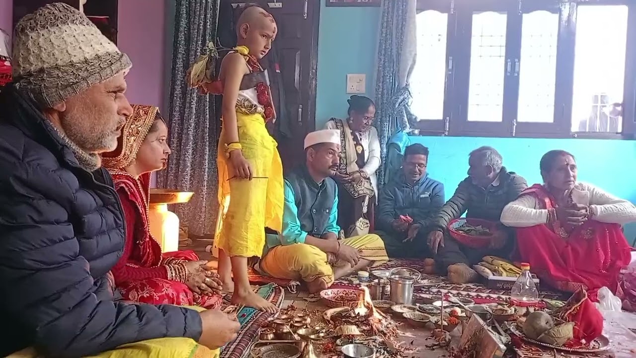 जनेऊसंस्कार केबाद भिक्षामांगना और शिक्षा केलिए काशी जाना,एवं माताका रास्तेसे बट्टूको वापसबुला केलाना